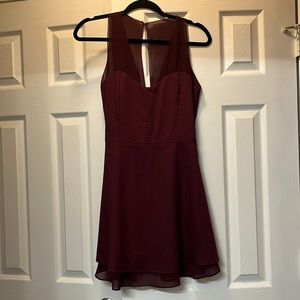 Burgundy Dress- new with tags